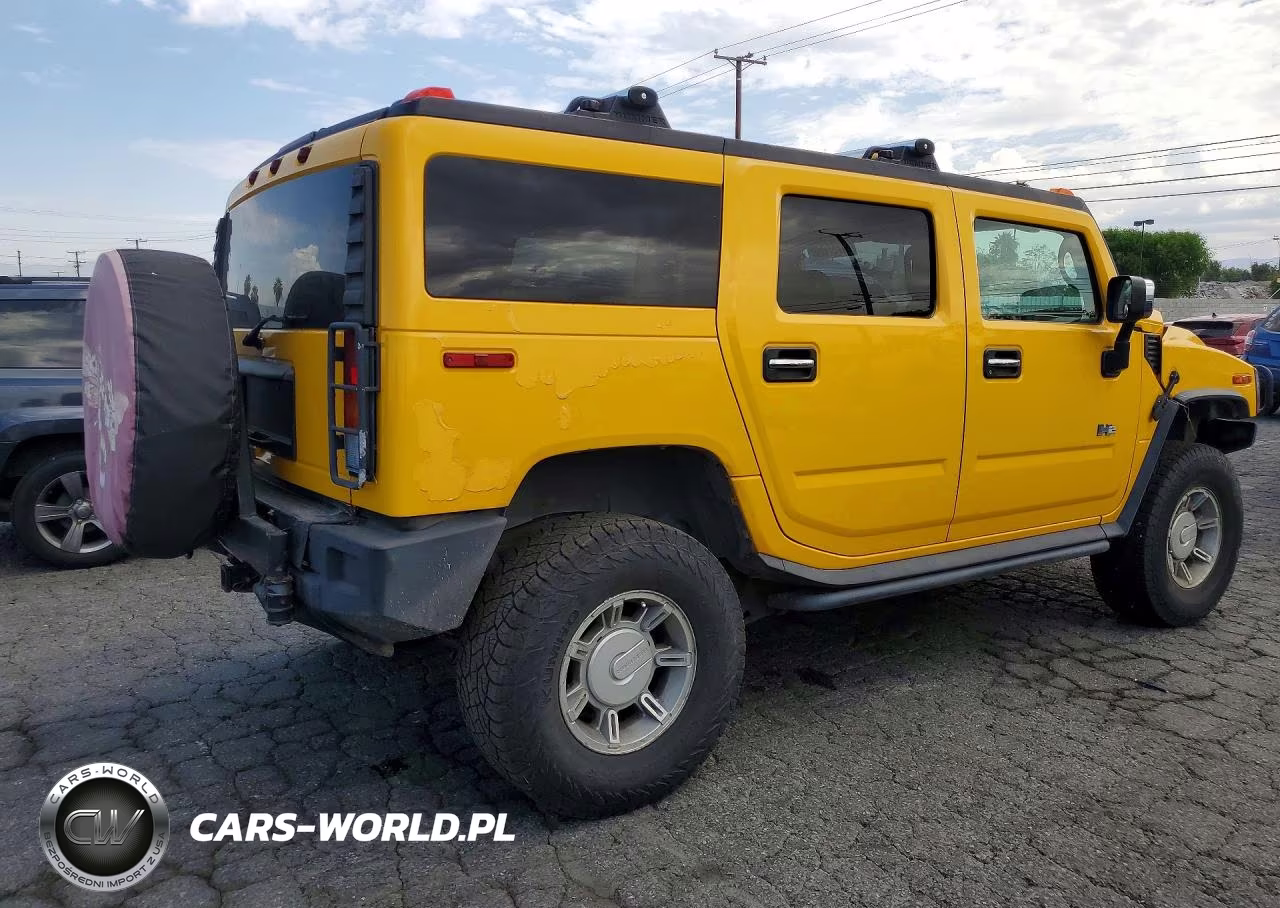 2003 Hummer H2 VIN:5GRGN23U93H121690 - 3