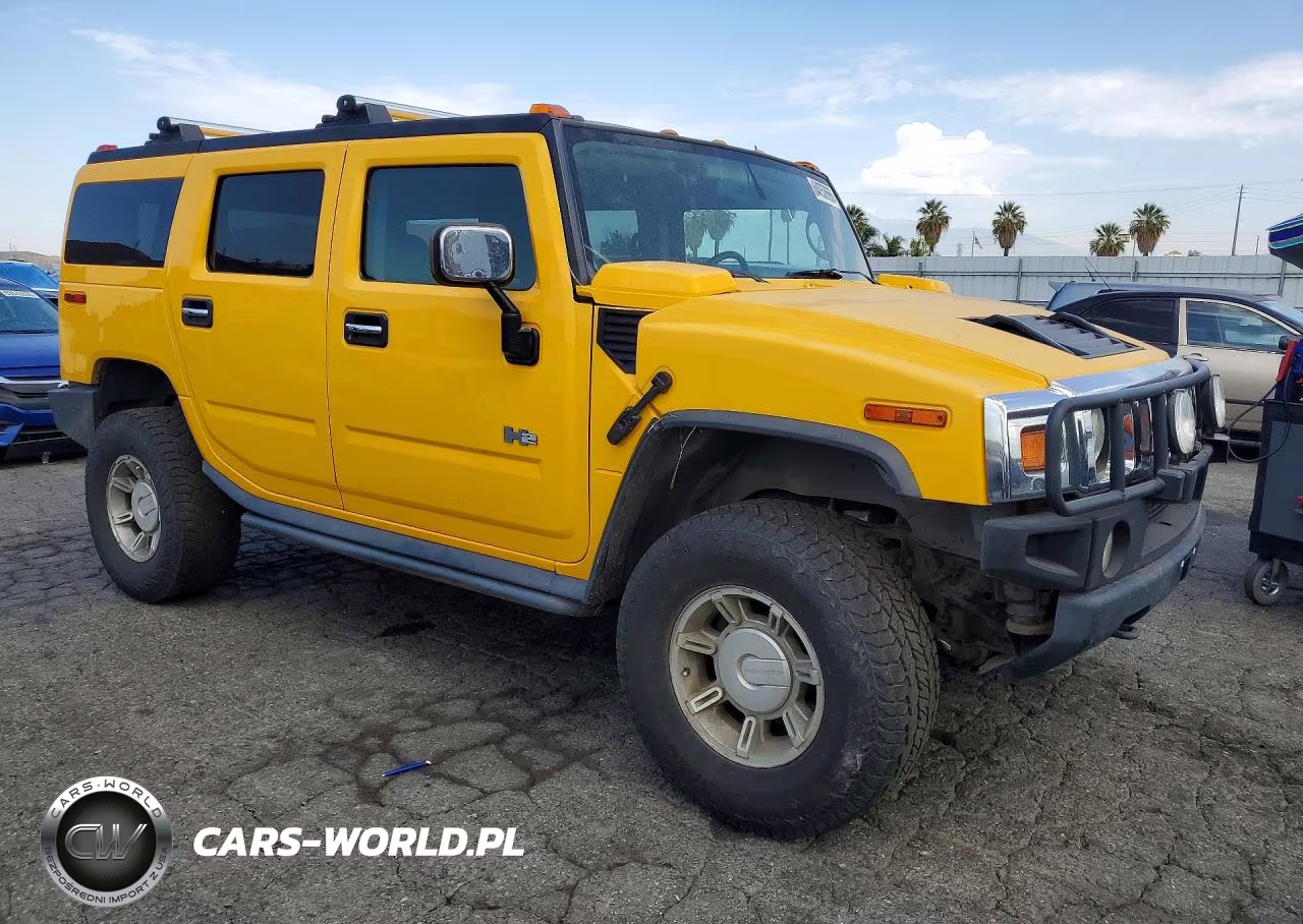 2003 Hummer H2 VIN:5GRGN23U93H121690 - 4