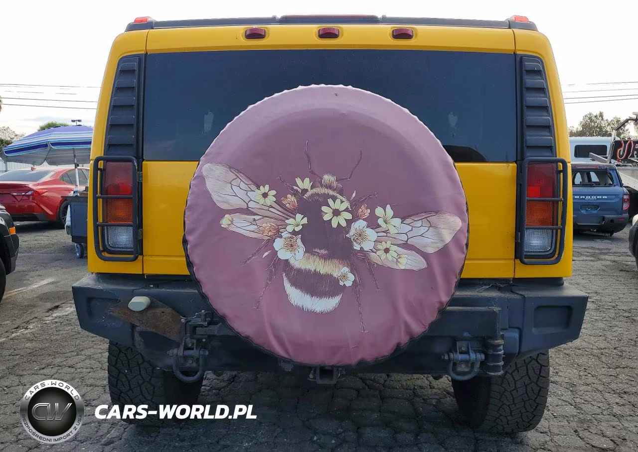 2003 Hummer H2 VIN:5GRGN23U93H121690 - 6