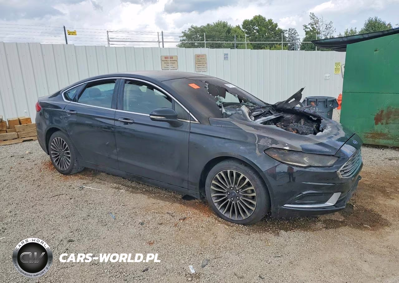 2018 Ford Fusion Se VIN:3FA6P0T94JR185757 - 4