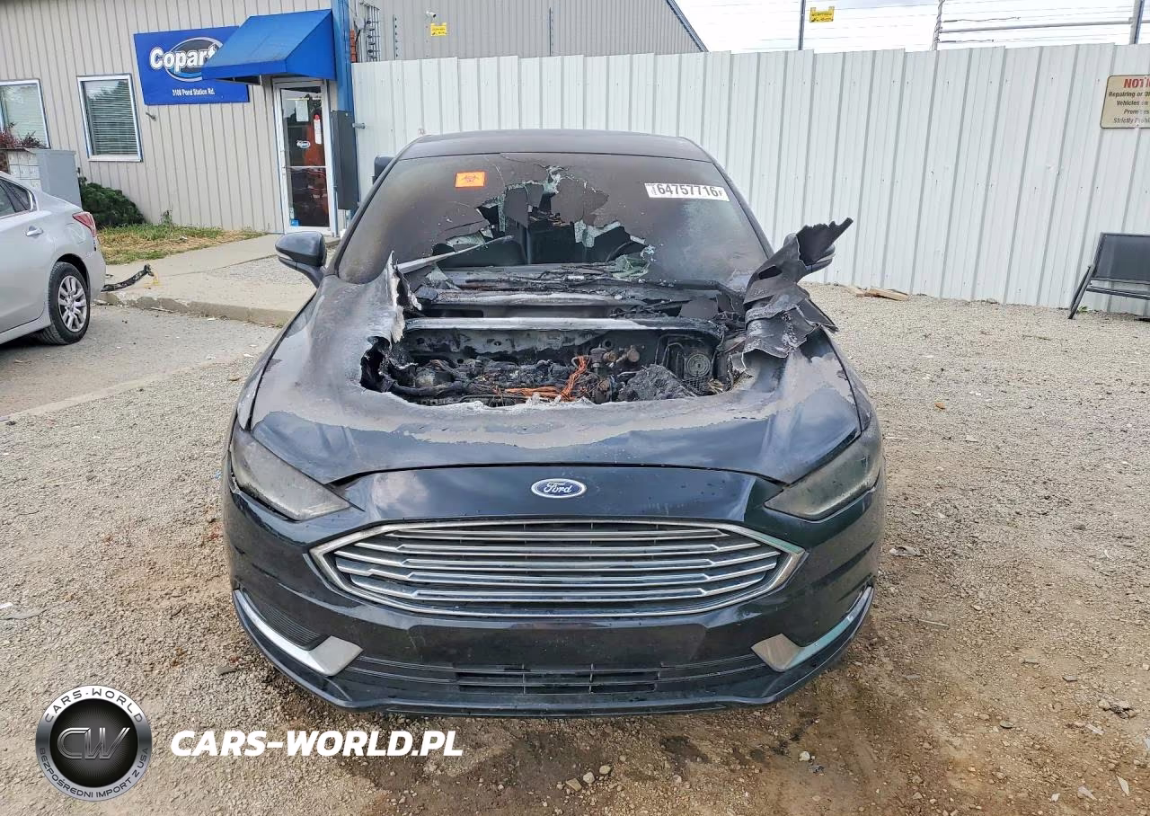 2018 Ford Fusion Se VIN:3FA6P0T94JR185757 - 5