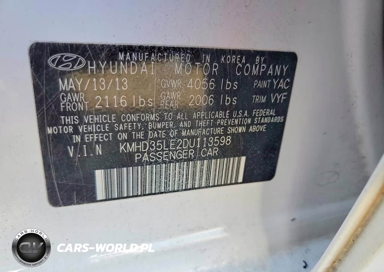 2014 Kia Soul Base VIN:KMHD35LE2DU113598 - 12