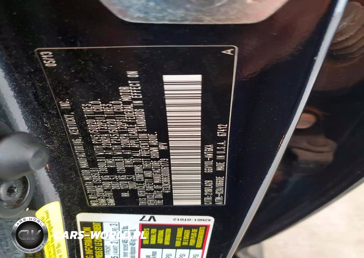 2013 Toyota Venza Xle VIN:4T3ZK3BB3DU061779 - 13