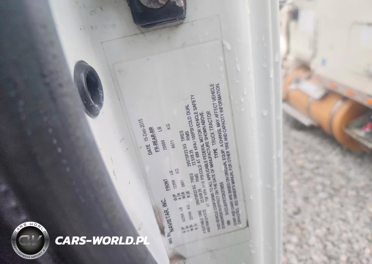 2016 International Prostar - Semi Truck VIN:3HSDJAPR7GN379855 - 12