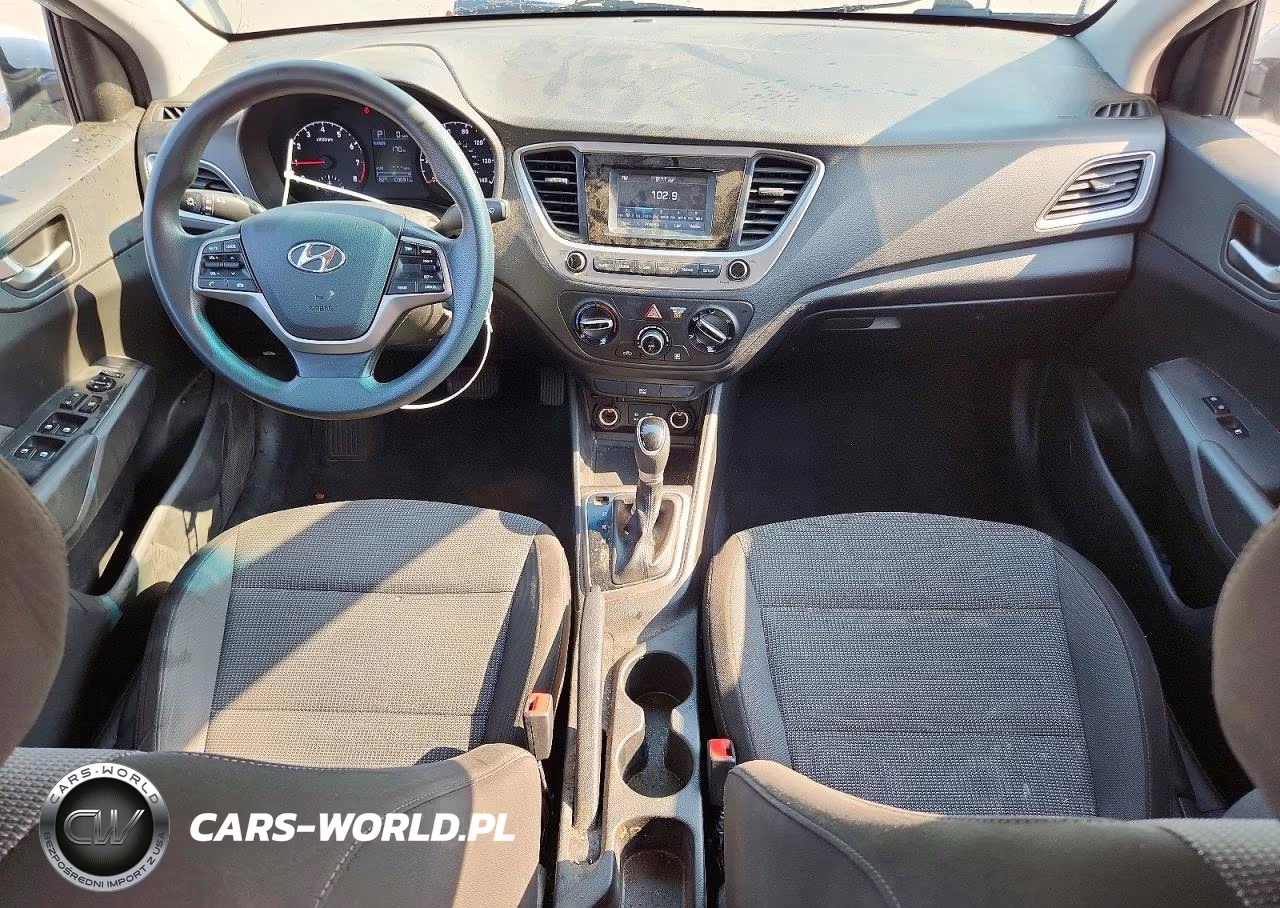 2019 Hyundai Accent Se VIN:3KPC24A36KE038673 - 8