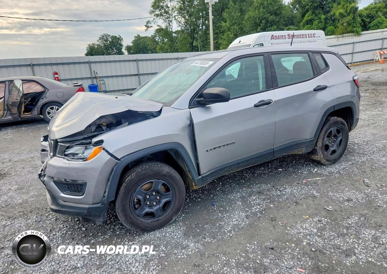 2018 Jeep Compass Sport VIN:3C4NJDAB9JT478819 - 1