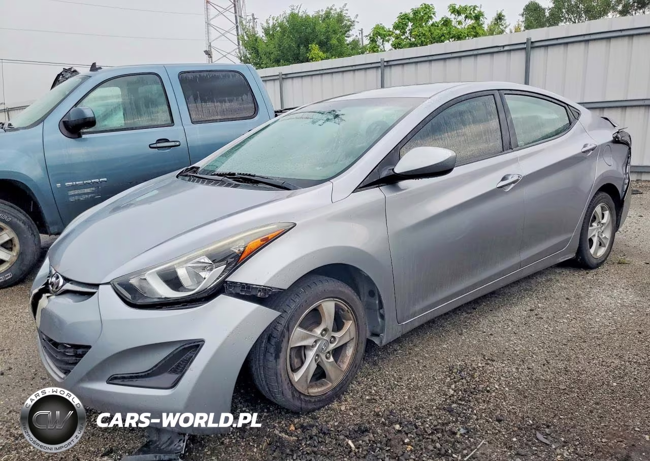 2015 Hyundai Elantra Se VIN:5NPDH4AE2FH576700 - 1