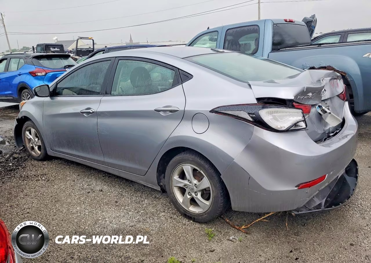 2015 Hyundai Elantra Se VIN:5NPDH4AE2FH576700 - 2