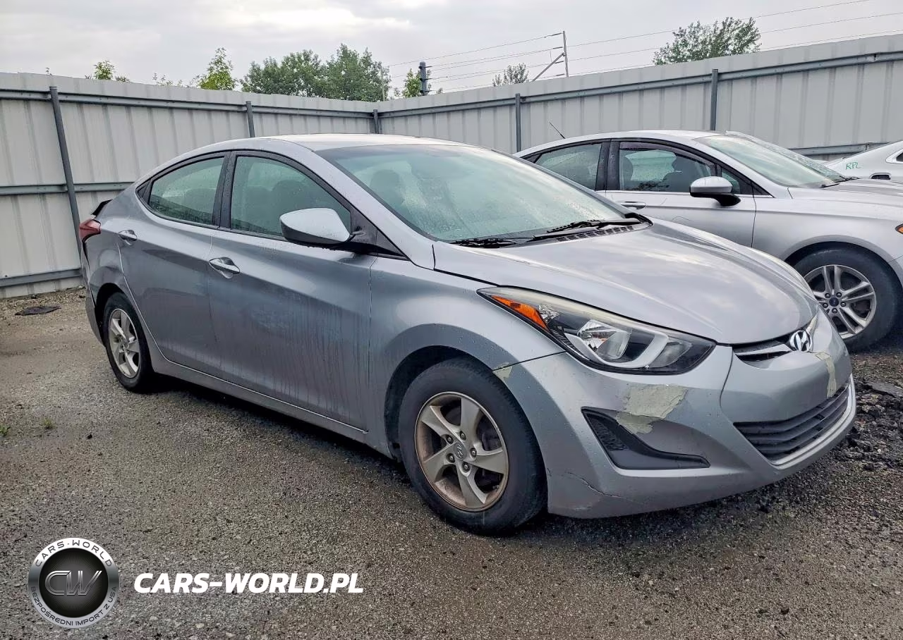 2015 Hyundai Elantra Se VIN:5NPDH4AE2FH576700 - 4