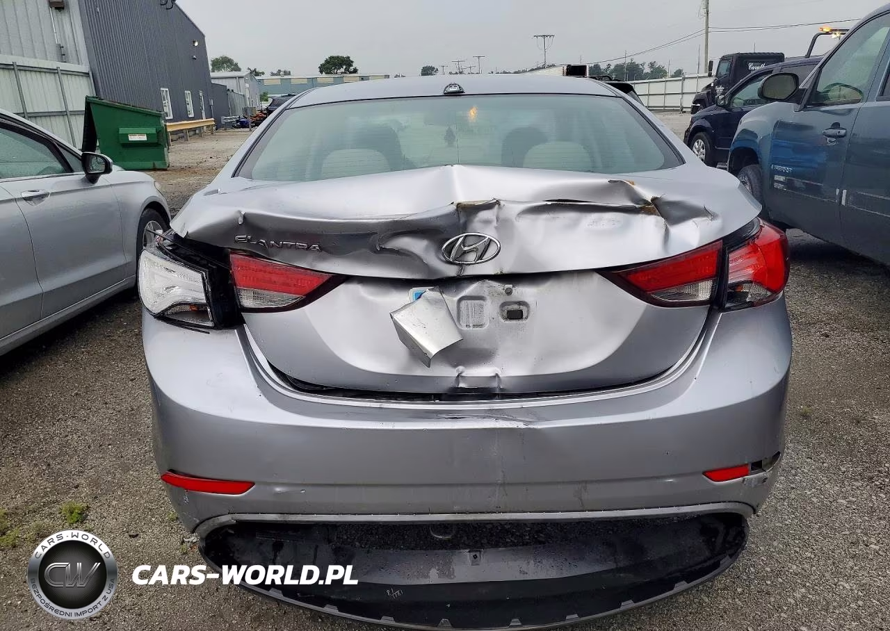 2015 Hyundai Elantra Se VIN:5NPDH4AE2FH576700 - 6