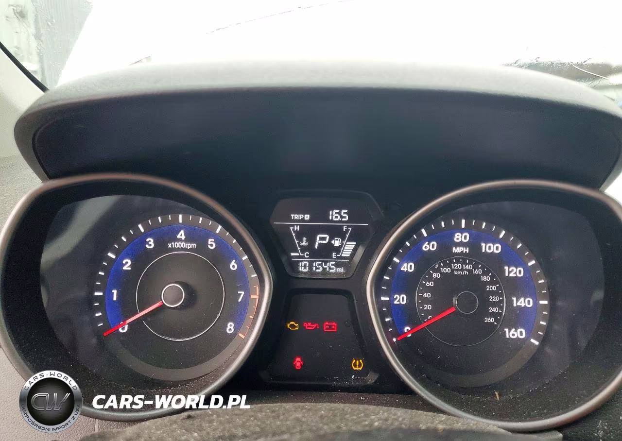 2015 Hyundai Elantra Se VIN:5NPDH4AE2FH576700 - 9