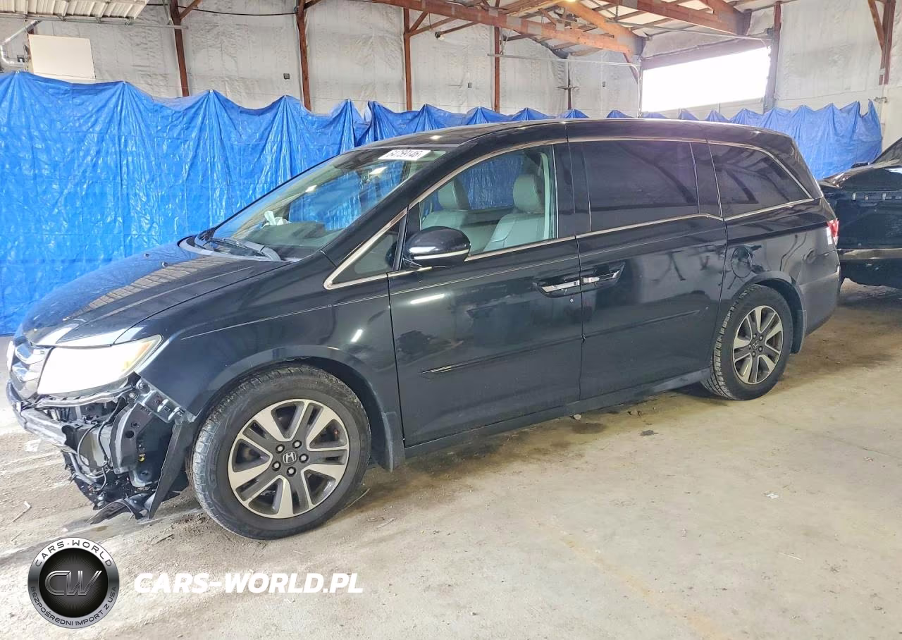 2016 Honda Odyssey Touring VIN:5FNRL5H90GB002700 - 1