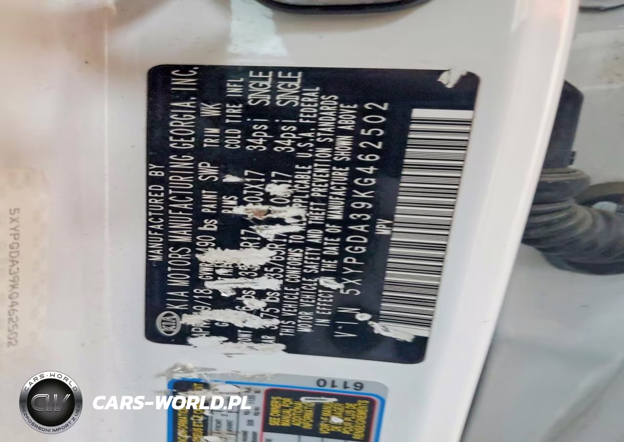 2019 Kia Sorento Lx VIN:5XYPGDA39KG462502 - 13