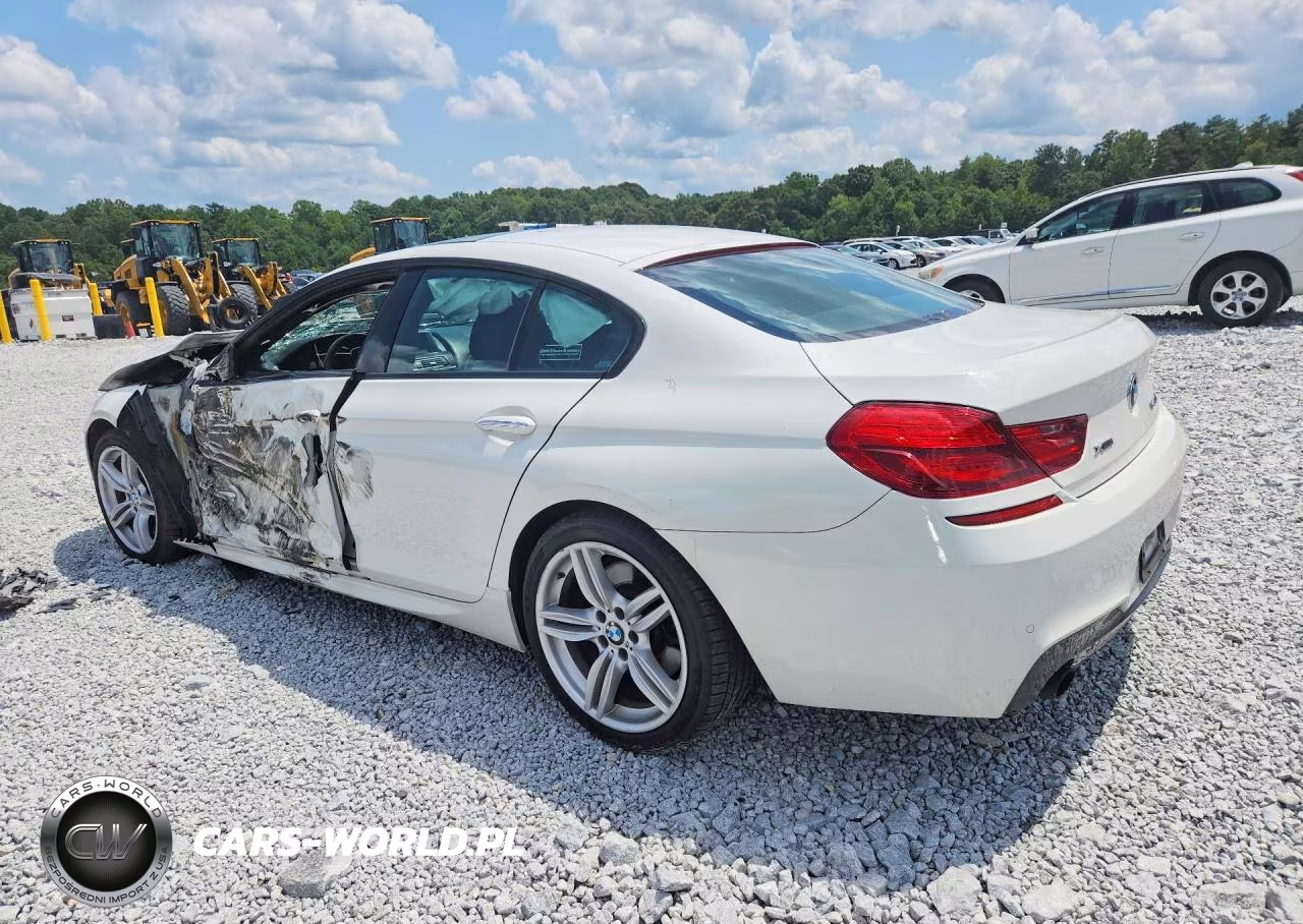 2014 BMW 640 Xi Gran Coupe VIN:WBA6B8C57ED452843 - 2