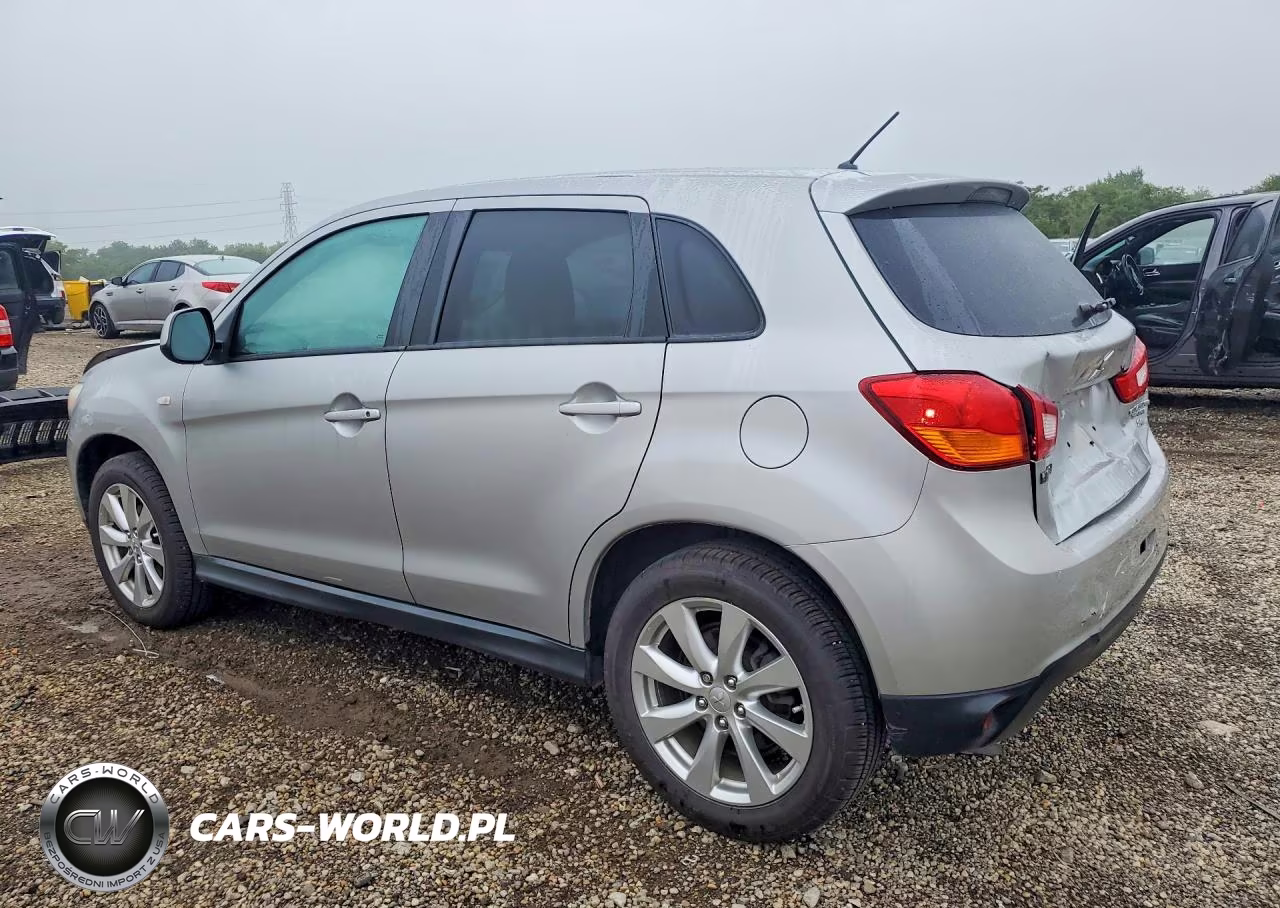 2015 Mitsubishi Outlander Sport Es VIN:4A4AP3AW2FE035180 - 2