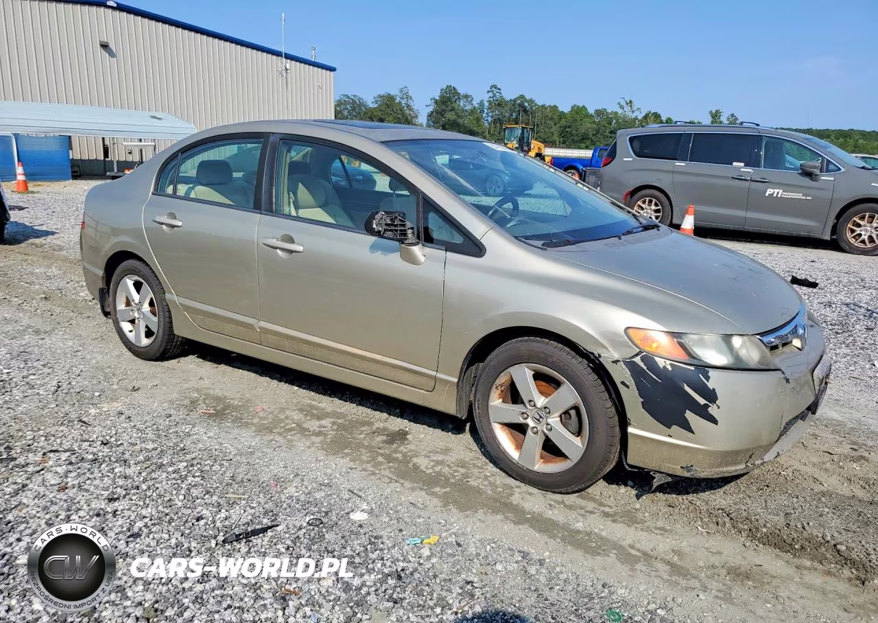 2008 Honda Civic Ex VIN:1HGFA16878L045605 - 4