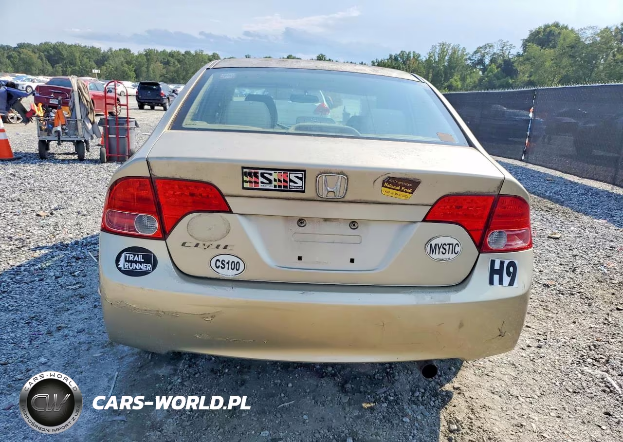 2008 Honda Civic Ex VIN:1HGFA16878L045605 - 6