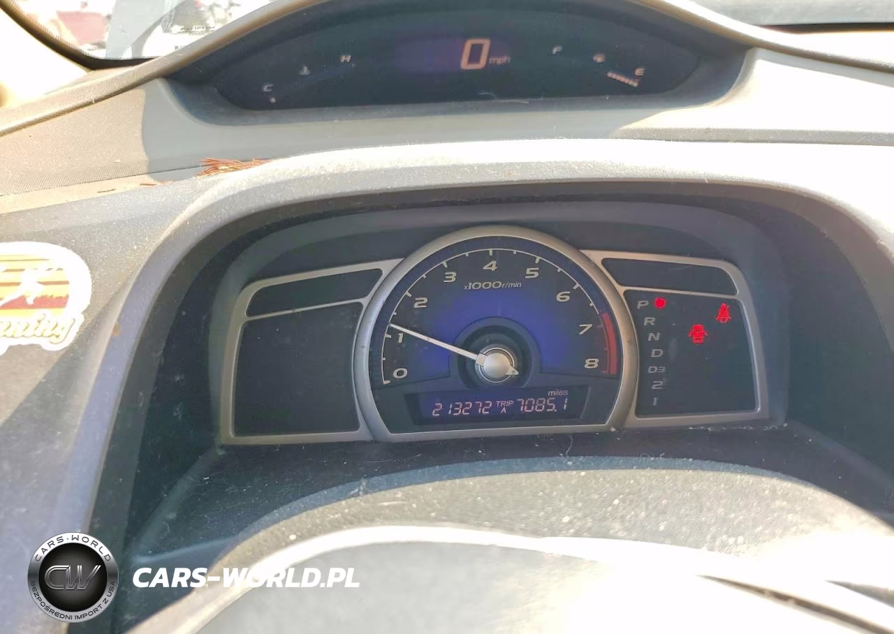 2008 Honda Civic Ex VIN:1HGFA16878L045605 - 9
