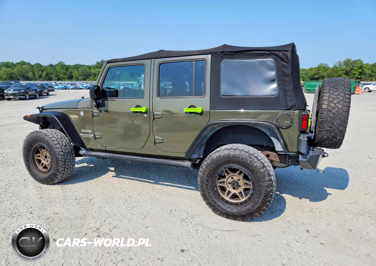2016 Jeep Wrangler Unlimited Sport VIN:1C4BJWDG3GL105981 - 2