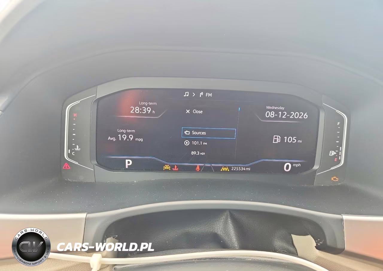 2020 Volkswagen Atlas Sel Premium VIN:1V2TR2CA0LC506223 - 9