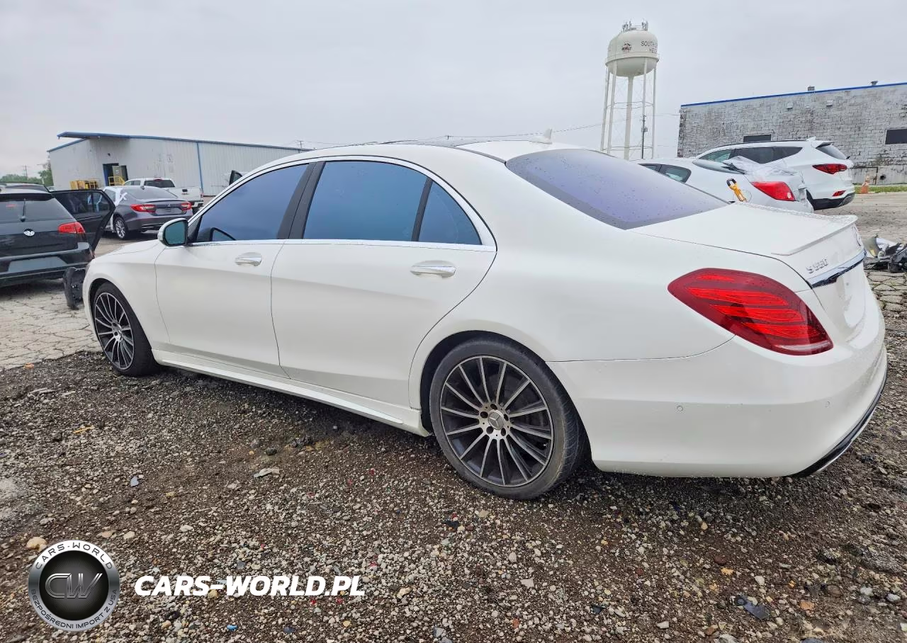 2015 Mercedes-Benz S 550 4Matic VIN:WDDUG8FB9FA164389 - 2