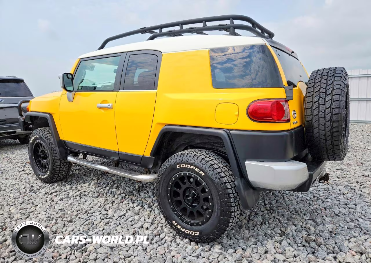 2007 Toyota Fj Cruiser Base VIN:JTEBU11F270034792 - 2