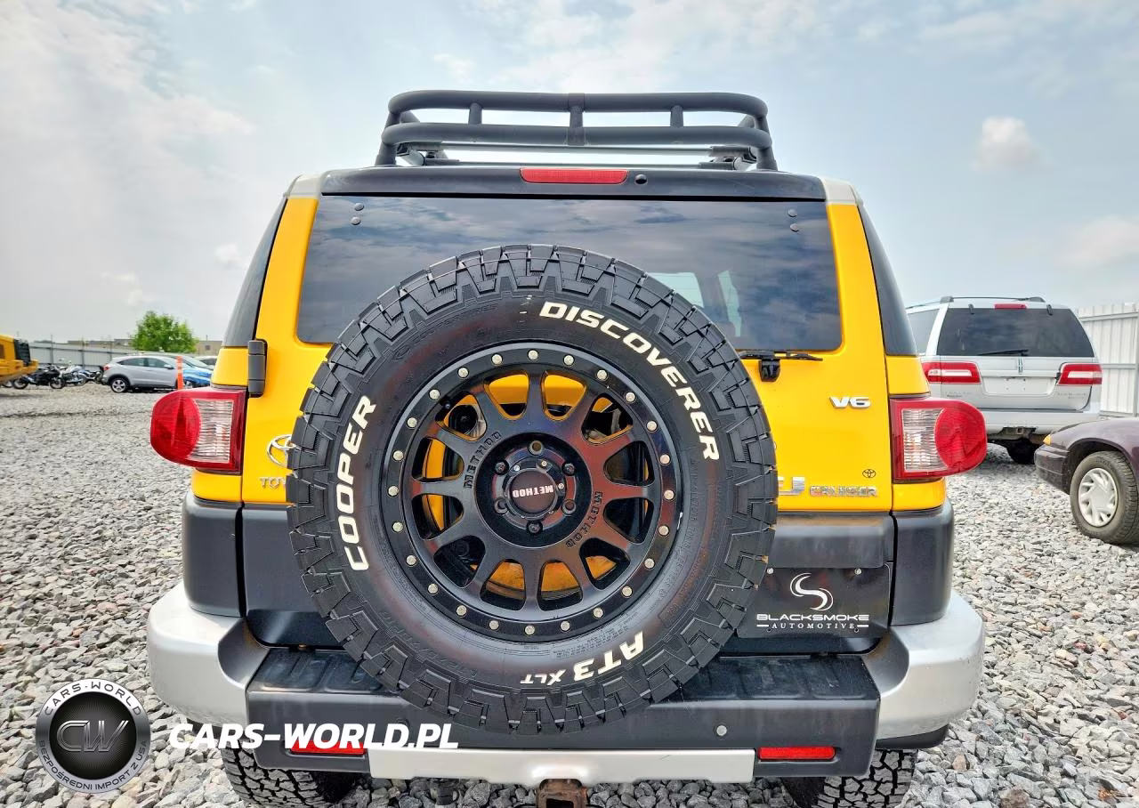 2007 Toyota Fj Cruiser Base VIN:JTEBU11F270034792 - 6