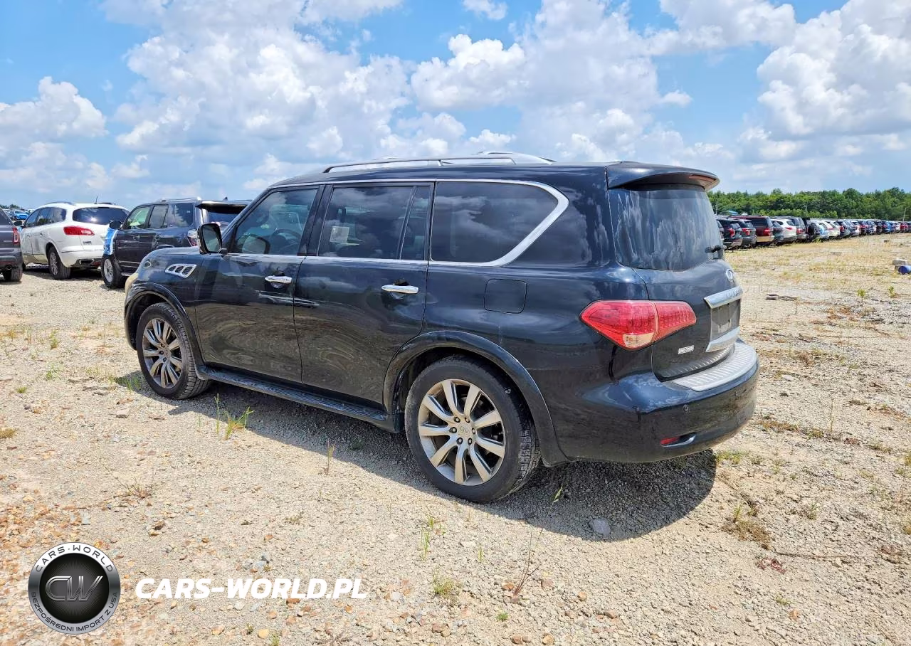 2013 Infiniti Qx56 Base VIN:JN8AZ2NF4D9550911 - 2