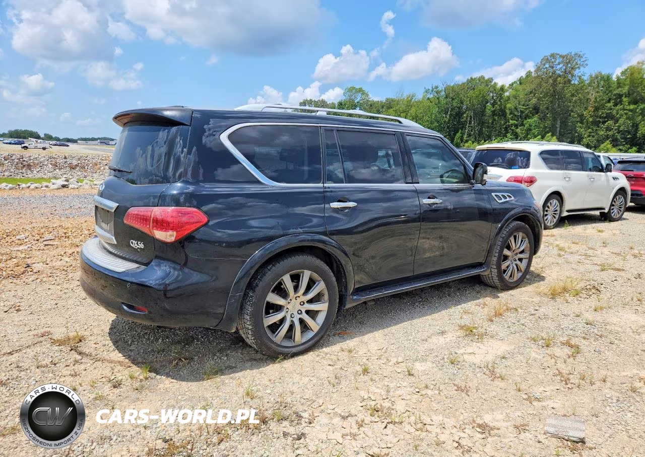 2013 Infiniti Qx56 Base VIN:JN8AZ2NF4D9550911 - 3