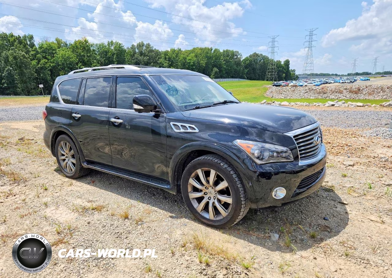 2013 Infiniti Qx56 Base VIN:JN8AZ2NF4D9550911 - 4