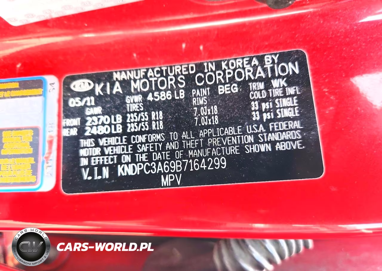 2011 Kia Sportage Sx VIN:KNDPC3A69B7164299 - 13