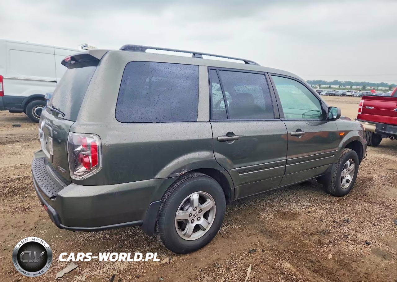 2006 Honda Pilot Ex VIN:5FNYF18486B029853 - 3