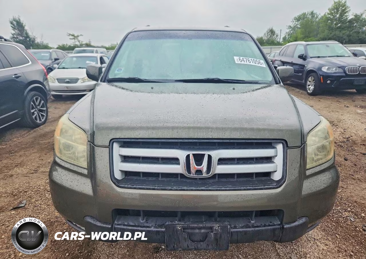 2006 Honda Pilot Ex VIN:5FNYF18486B029853 - 5