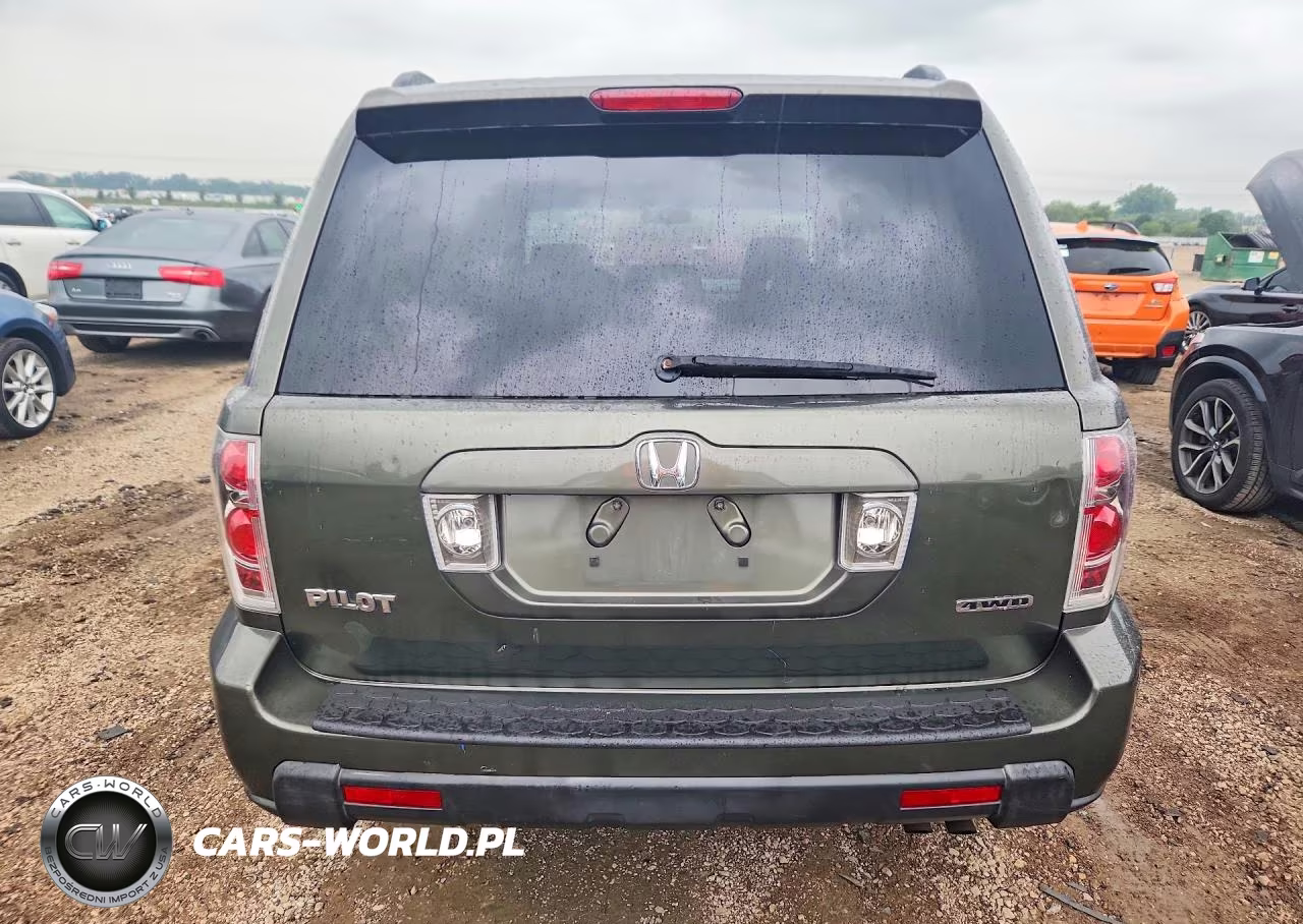 2006 Honda Pilot Ex VIN:5FNYF18486B029853 - 6