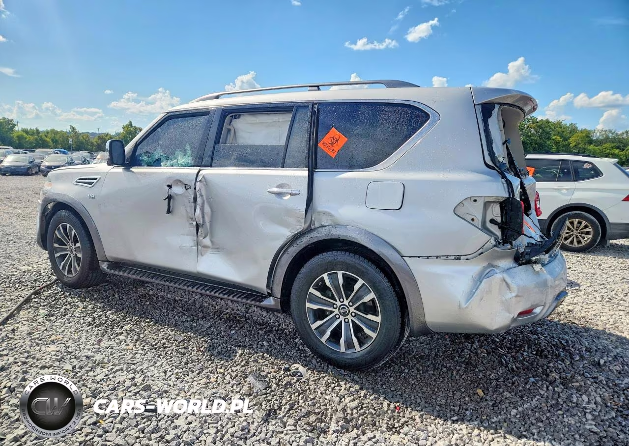 2020 Nissan Armada Sl VIN:JN8AY2ND9LX017318 - 2