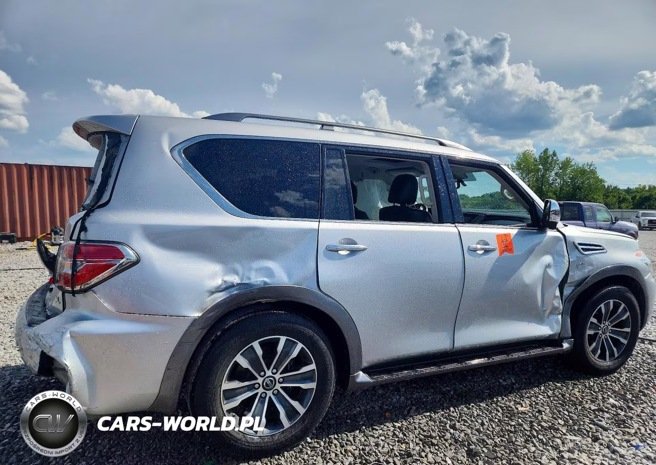 2020 Nissan Armada Sl VIN:JN8AY2ND9LX017318 - 3