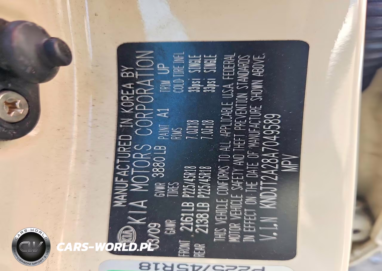 2010 Kia Soul + VIN:KNDJT2A28A7049589 - 12