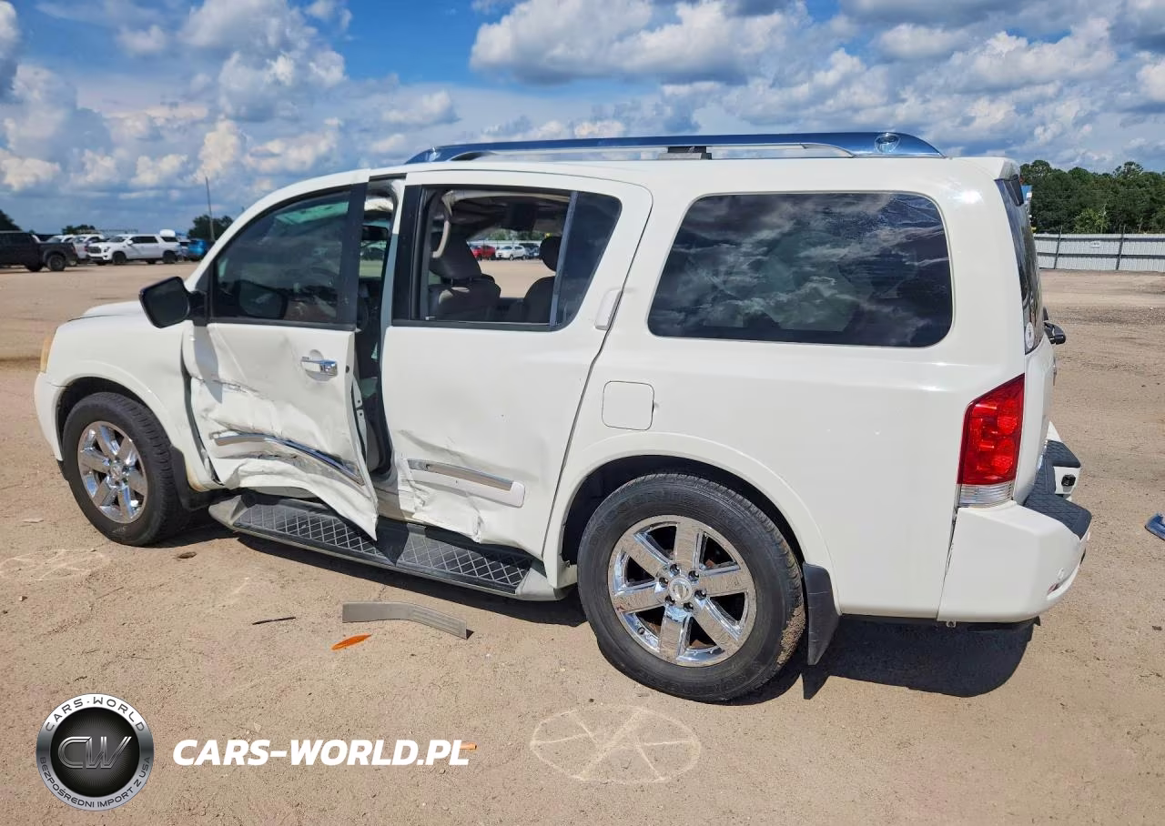 2010 Nissan Armada Platinum VIN:5N1BA0NF4AN613242 - 2