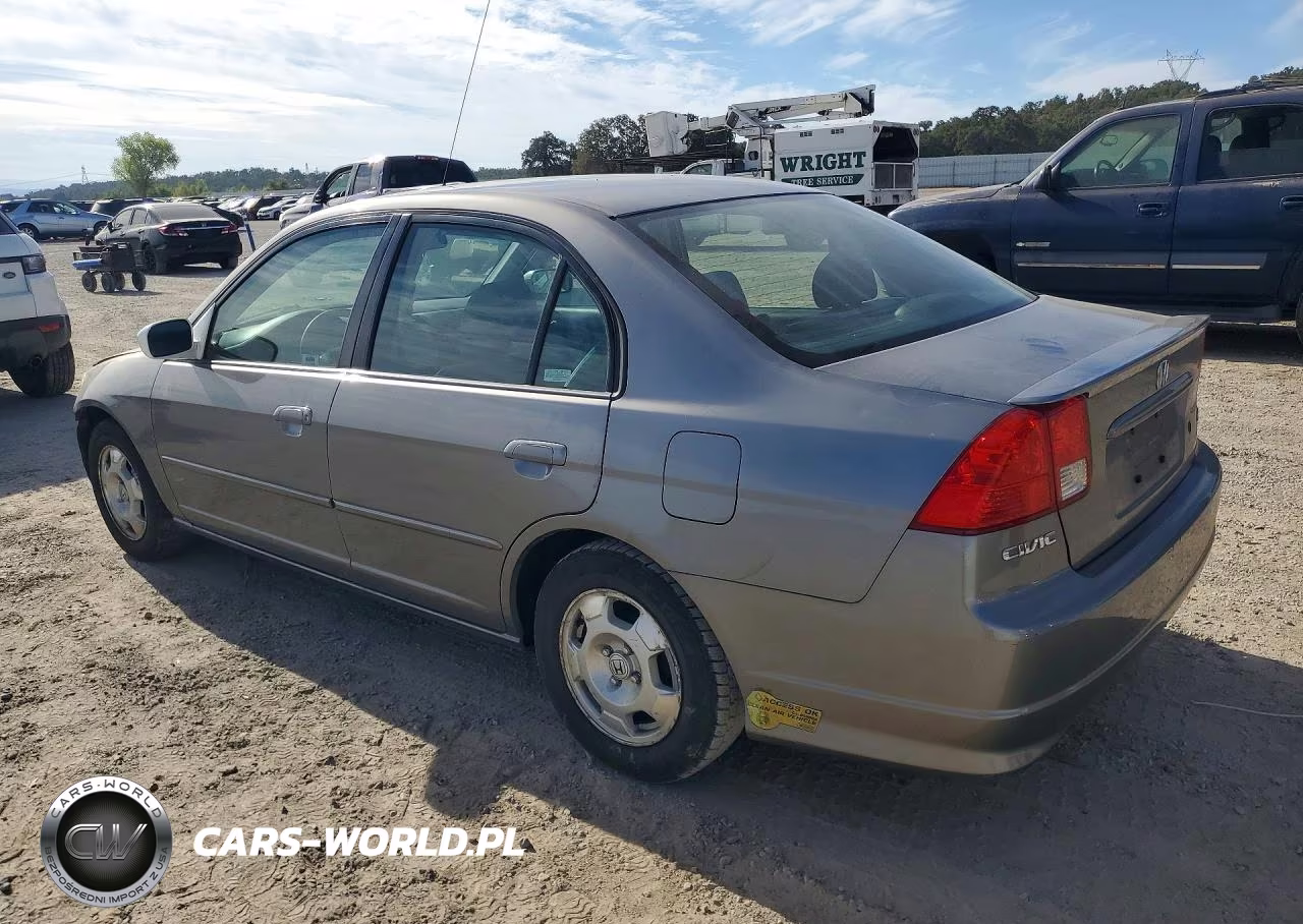 2004 Honda Civic Hybrid VIN:JHMES966X4S022337 - 2