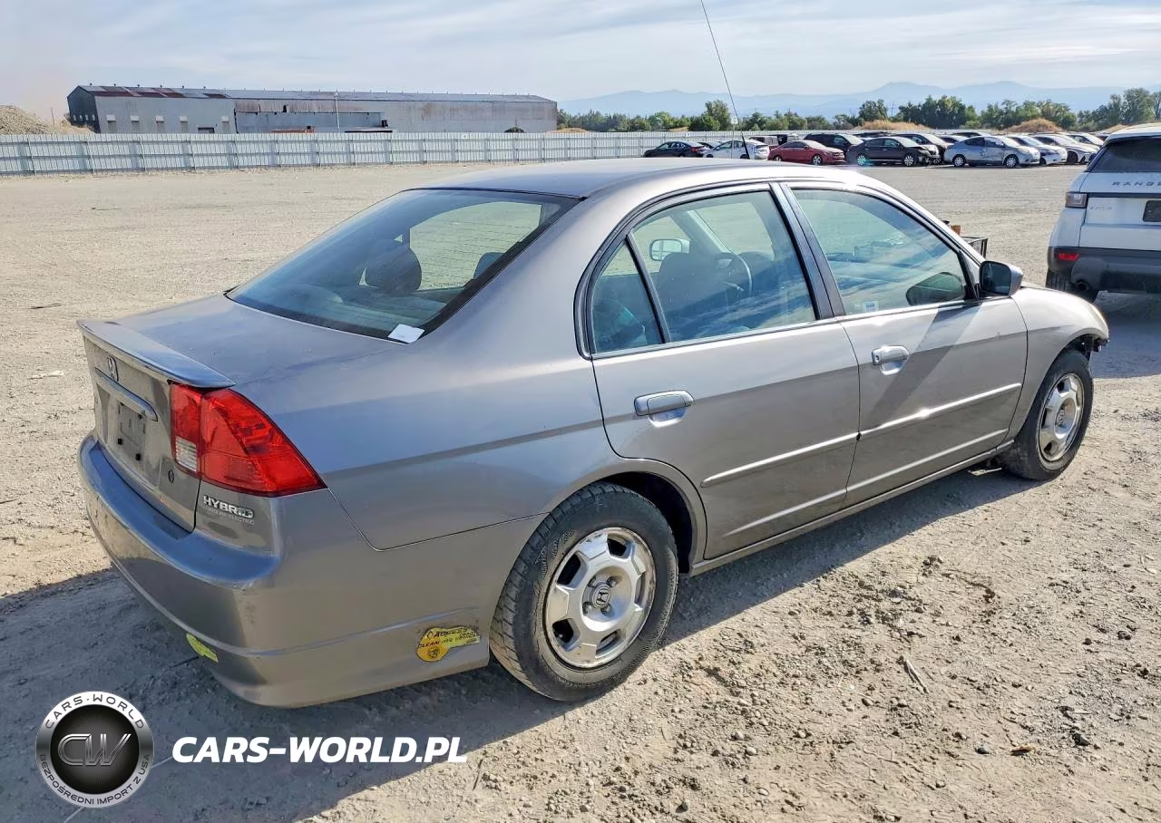 2004 Honda Civic Hybrid VIN:JHMES966X4S022337 - 3