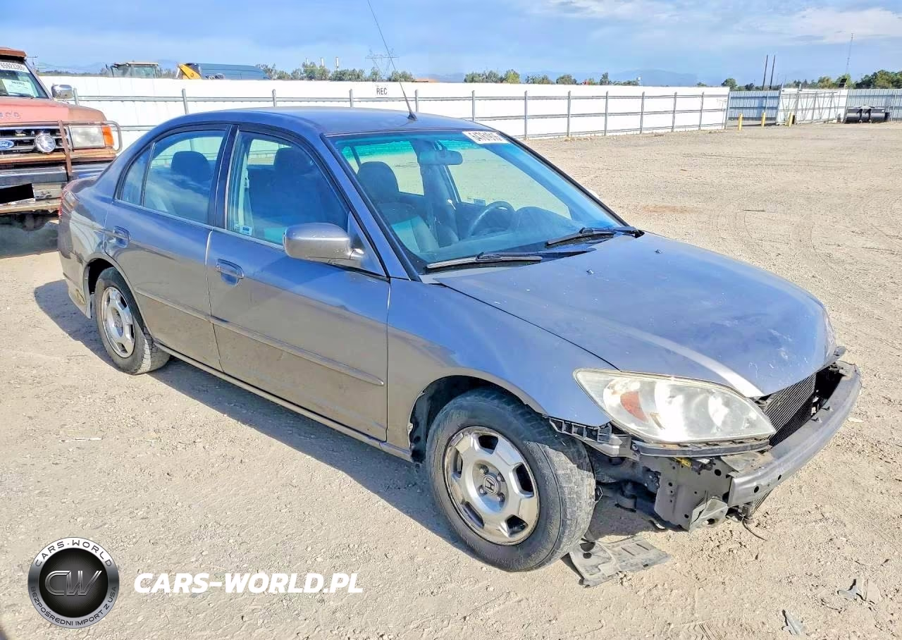 2004 Honda Civic Hybrid VIN:JHMES966X4S022337 - 4