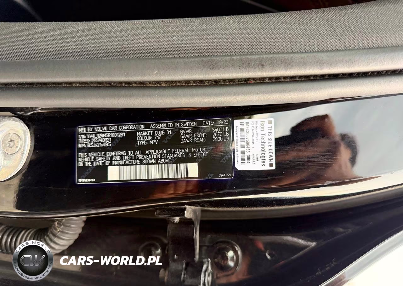 2024 Volvo Xc60 Ultimate VIN:YV4L12RM5R1801281 - 10