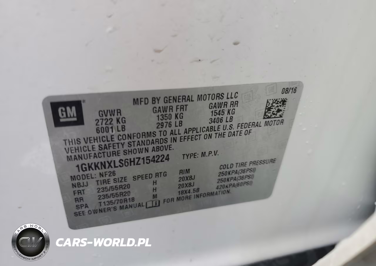 2017 GMC Acadia Denali VIN:1GKKNXLS6HZ154224 - 13
