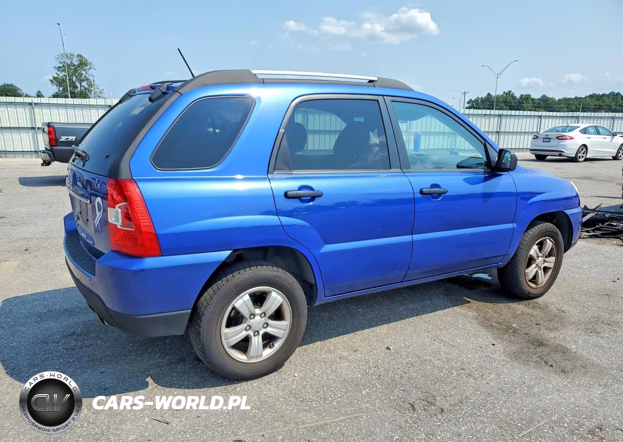 2009 Kia Sportage Lx VIN:KNDJF724797554345 - 3