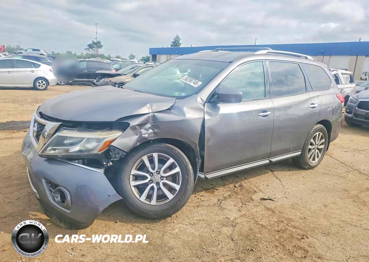 2015 Nissan Pathfinder Sv VIN:5N1AR2MM9FC634610 - 1