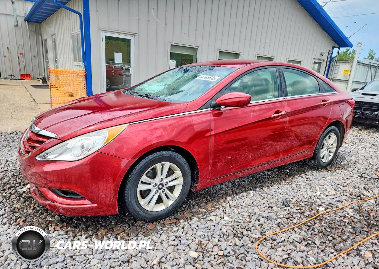 2012 Hyundai Sonata Gls VIN:5NPEB4AC3CH360497 - 1