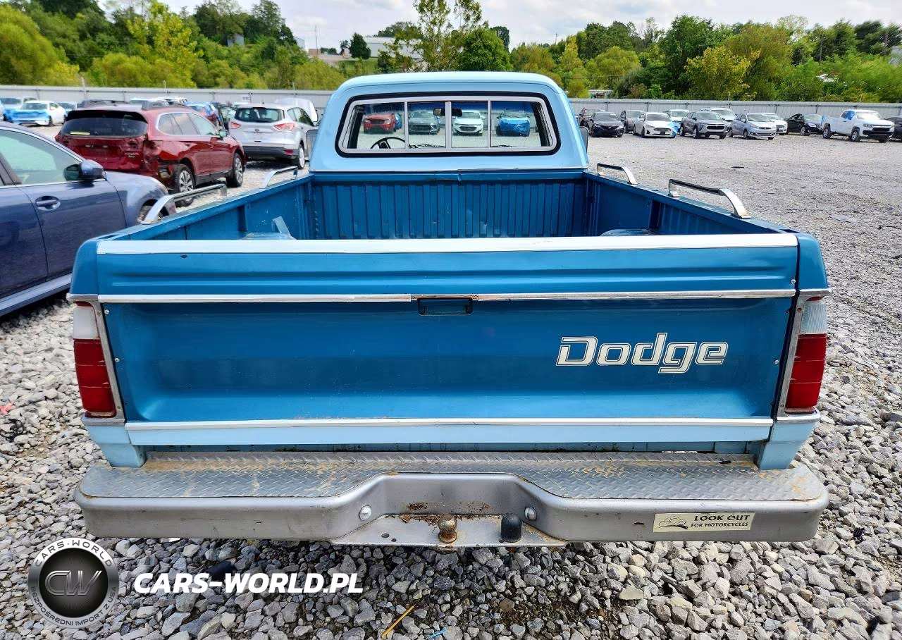1975 Dodge Pickup VIN:D17AESS016714 - 6