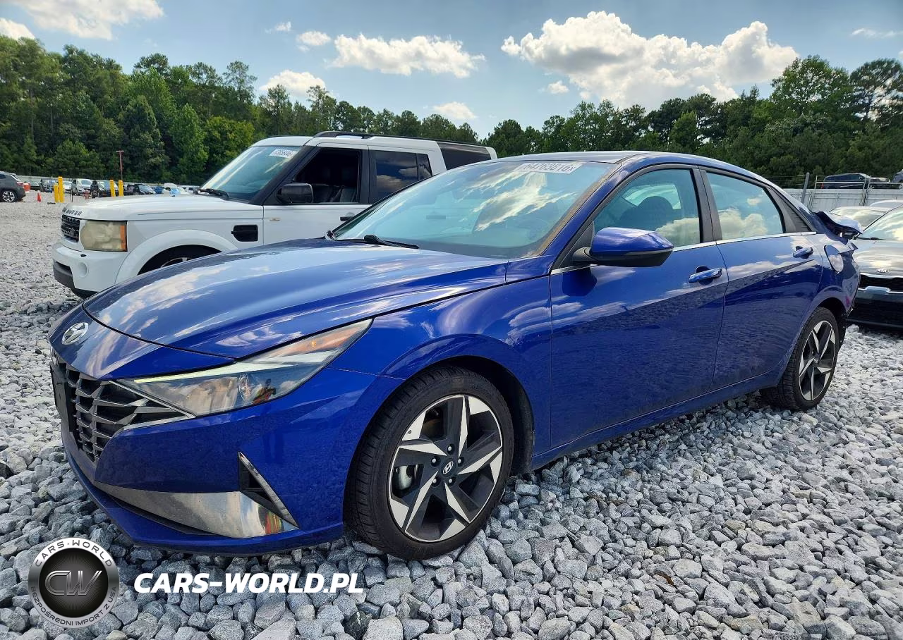 2021 Hyundai Elantra Sel VIN:5NPLN4AGXMH029077 - 1