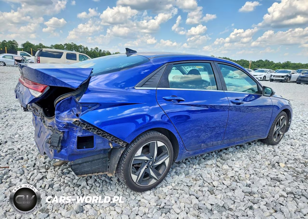 2021 Hyundai Elantra Sel VIN:5NPLN4AGXMH029077 - 3
