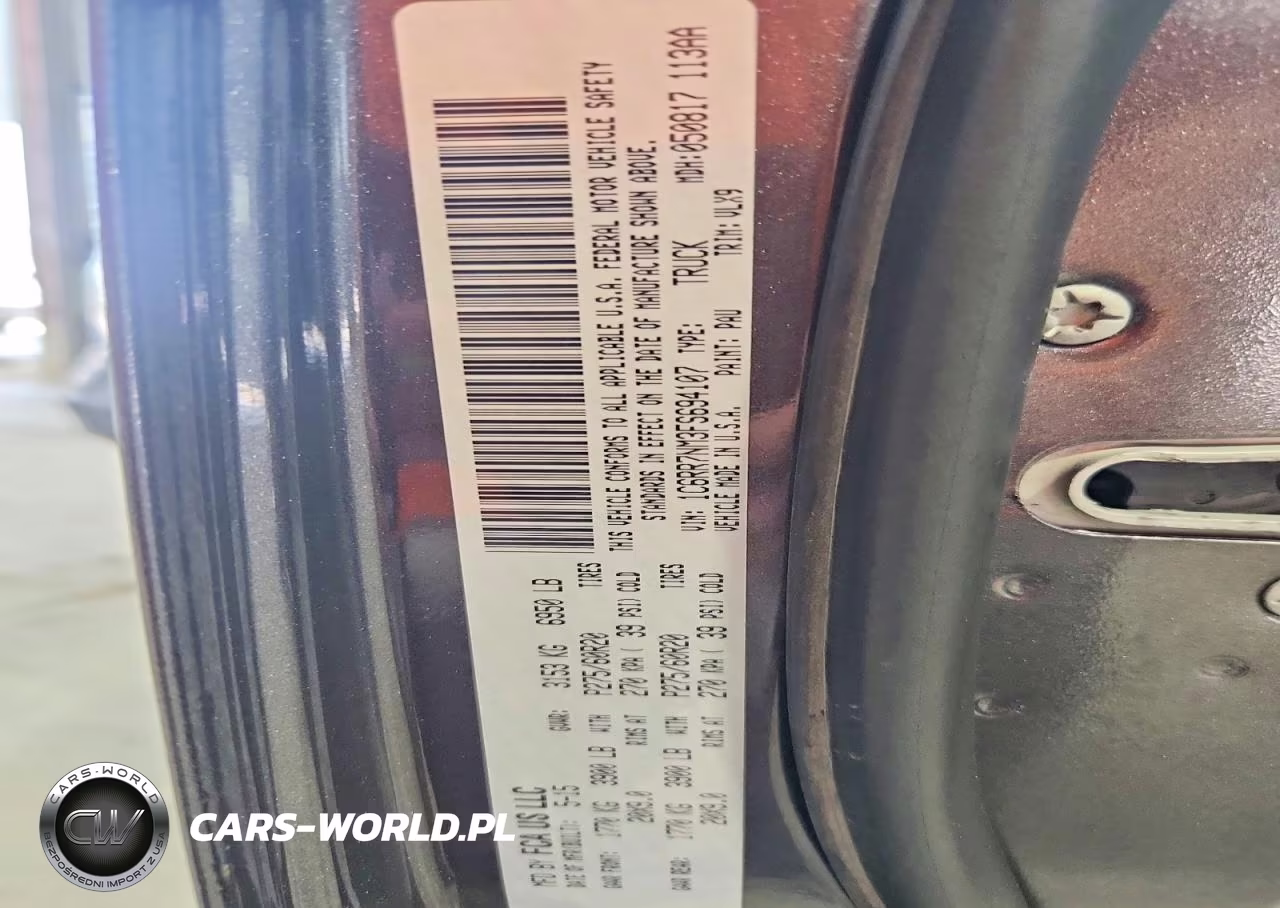 2015 Ram 1500 Laramie VIN:1C6RR7NM3FS694107 - 12